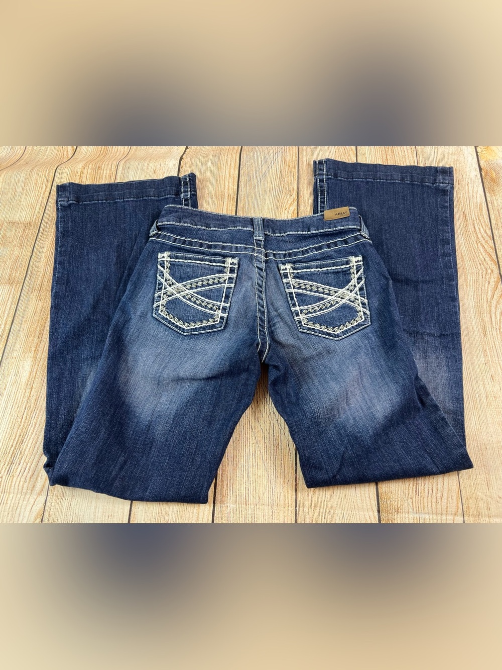 Women’s Ariat Denim Trouser MR Stretch Marine Jeans Size 28R